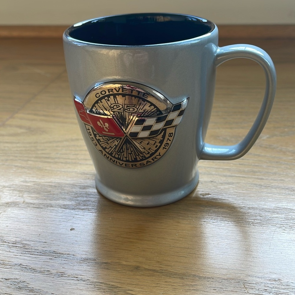Corvette 25th Anniversary mug